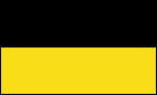 Das Bild zeigt die Landesflagge von Baden-Württemberg.