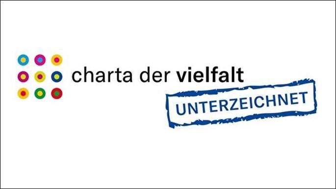 Das Bild zeigt das Logo von Charta der Vielfalt Das Bild zeigt das Logo von Charta der Vielfalt