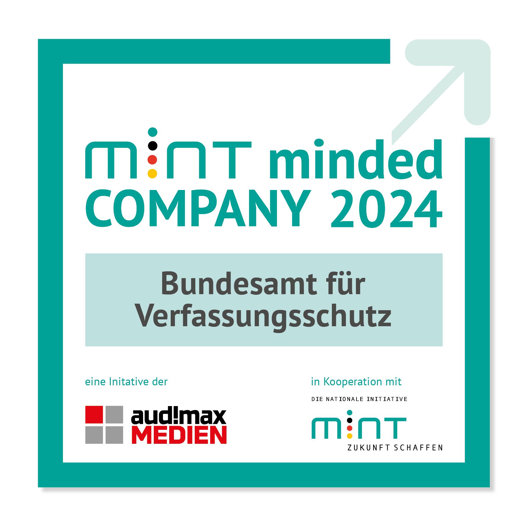 Wir sind ausgezeichneter Arbeitgeber für die MINT-Studienbereiche