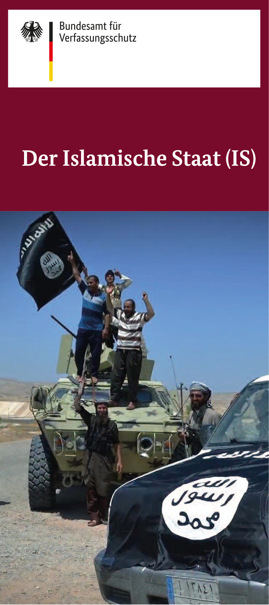 Deckblatt der Publikation  Der Islamische Staat ( IS)