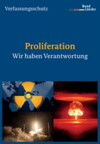 Deckblatt der Publikation  Proliferation - Wir haben Verantwortung 