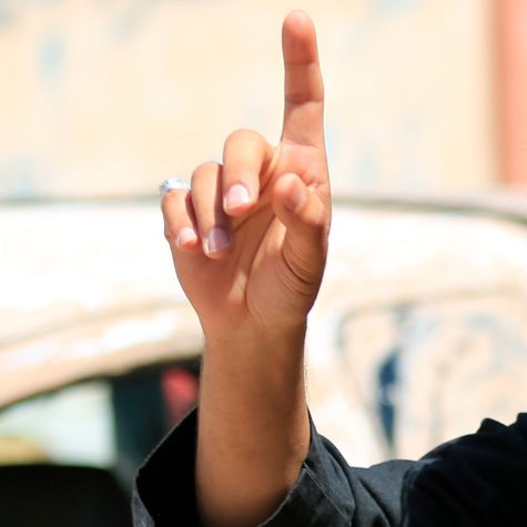 Tauhid-Finger (Quelle: picture alliance / ZUMAPRESS.com | Dabiq) Tauhid-Finger