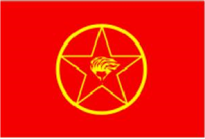 Flagge der „Arbeiterpartei Kurdistans“ (PKK) Flagge der „Arbeiterpartei Kurdistans“ (PKK)