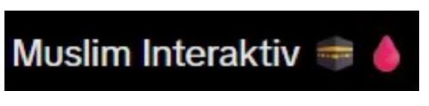 Das Bild zeigt das Logo von „Muslim Interaktiv". Das Bild zeigt das Logo von „Muslim Interaktiv".