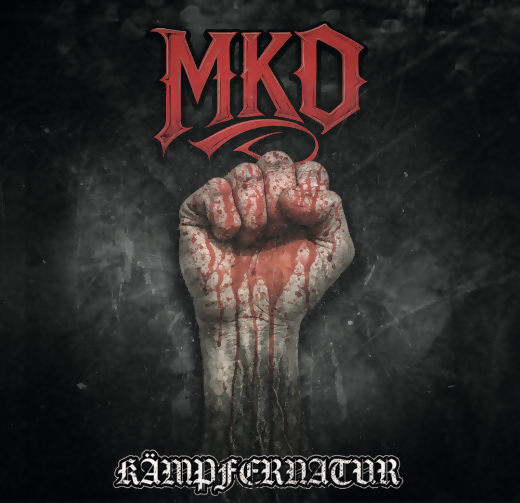 Die Aufnahme zeigt das CD-Cover des Albums "Kämpfernatur" des rechtsextremistischen Rappers "MaKss Damage". Die Aufnahme zeigt das CD-Cover des Albums "Kämpfernatur" des rechtsextremistischen Rappers "MaKss Damage".