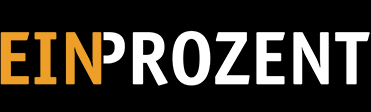 Logo des Vereins „Ein Prozent e.V.“  Logo des Vereins „Ein Prozent e.V.“
