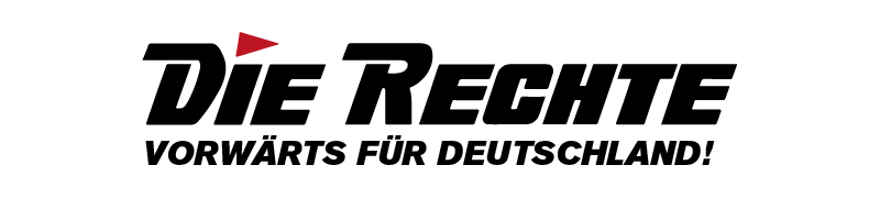 Logo der Partei „DIE RECHTE“ Logo der Partei „DIE RECHTE“