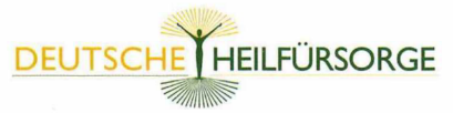 Logo „Deutsche Heilfürsorge“ (DHF) Logo „Deutsche Heilfürsorge“ (DHF)