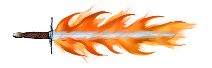 Logo „Brennendes Schwert“ Logo „Brennendes Schwert“