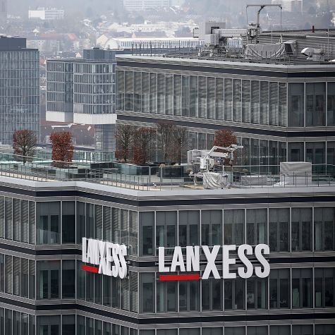 Die Aufnahme vom 11. Februar 2019 zeigt einen Blick auf die Zentrale des Chemie-Konzerns Lanxess in Köln.