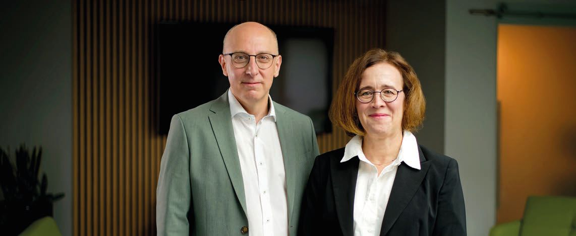 Das Bild zeigt Vizepräsidentin Dr. Silke Willems und Vizepräsident Sinan Selen. (Quelle: Bundesamt für Verfassungsschutz) Das Bild zeigt Vizepräsidentin Dr. Silke Willems und Vizepräsident Sinan Selen.