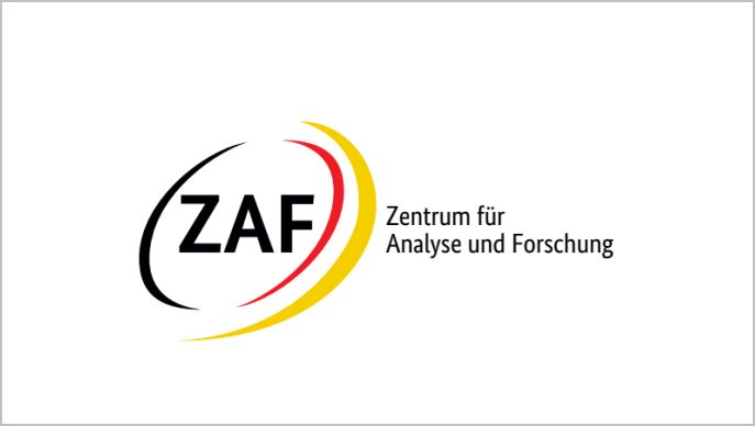Das Logo des Zentrums für Analyse und Forschung.